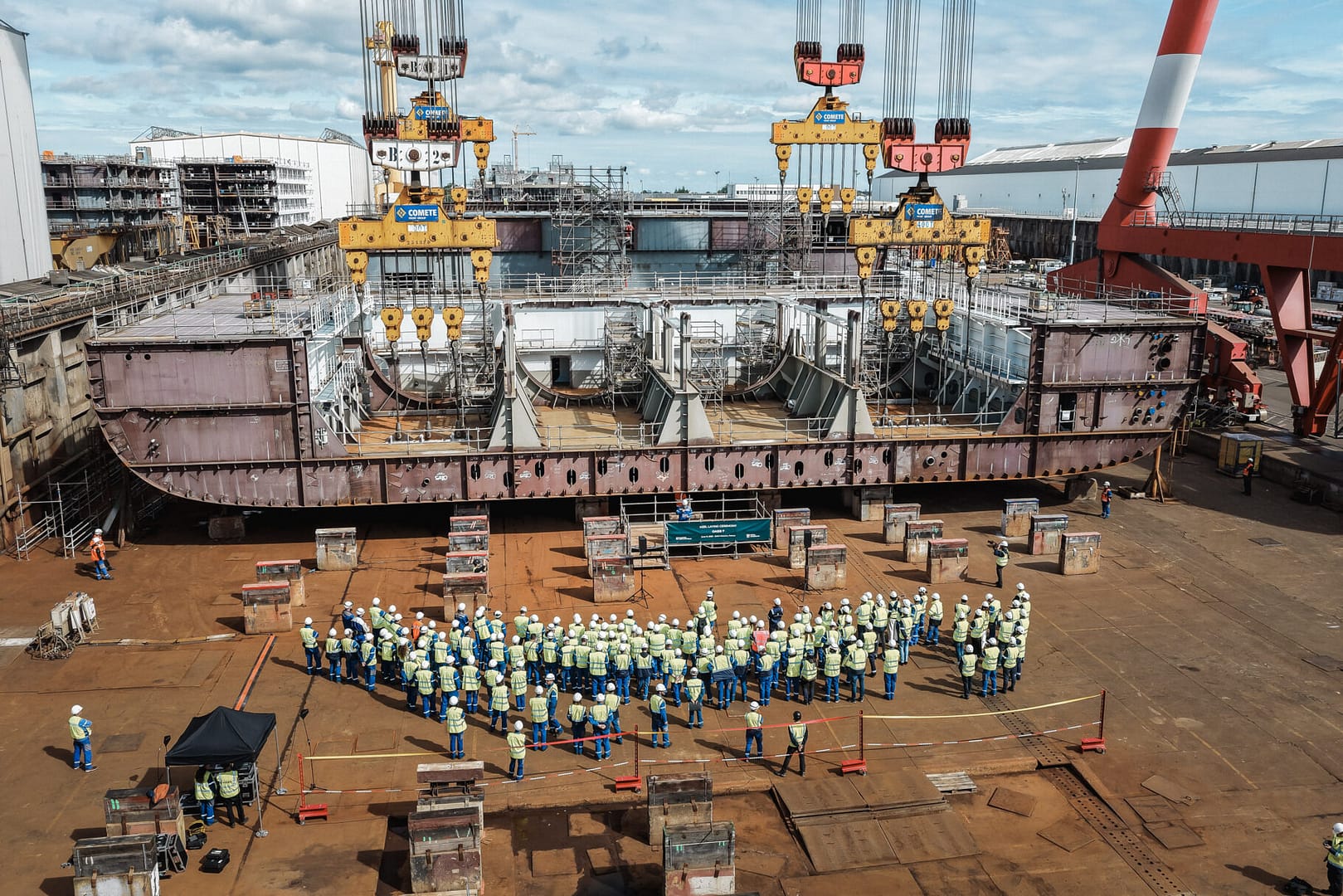 Royal Caribbean’s Next Mega Ship Is Taking Shape