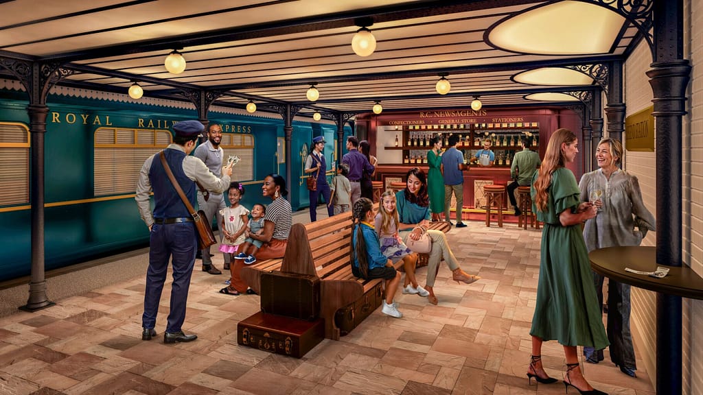 Legend Station on the Royal Railway