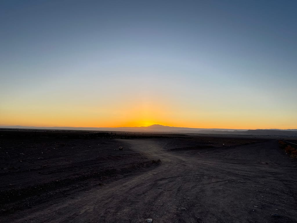 Atacama Desert Sunset, Chile