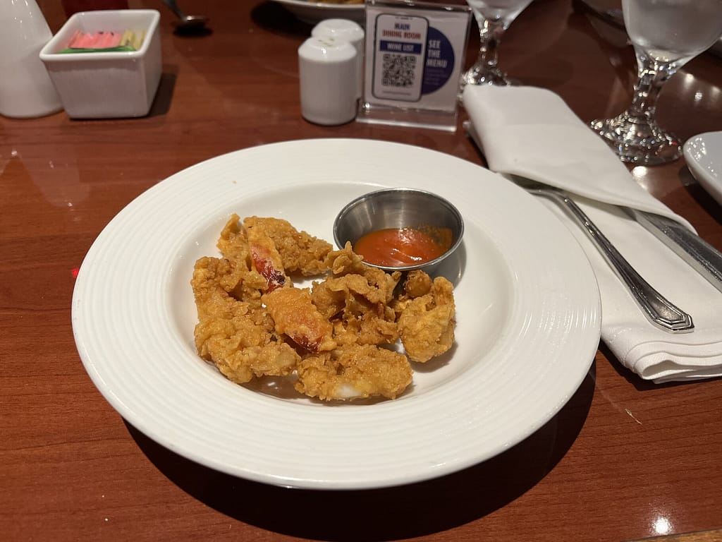 Calamari on Carnival Legend