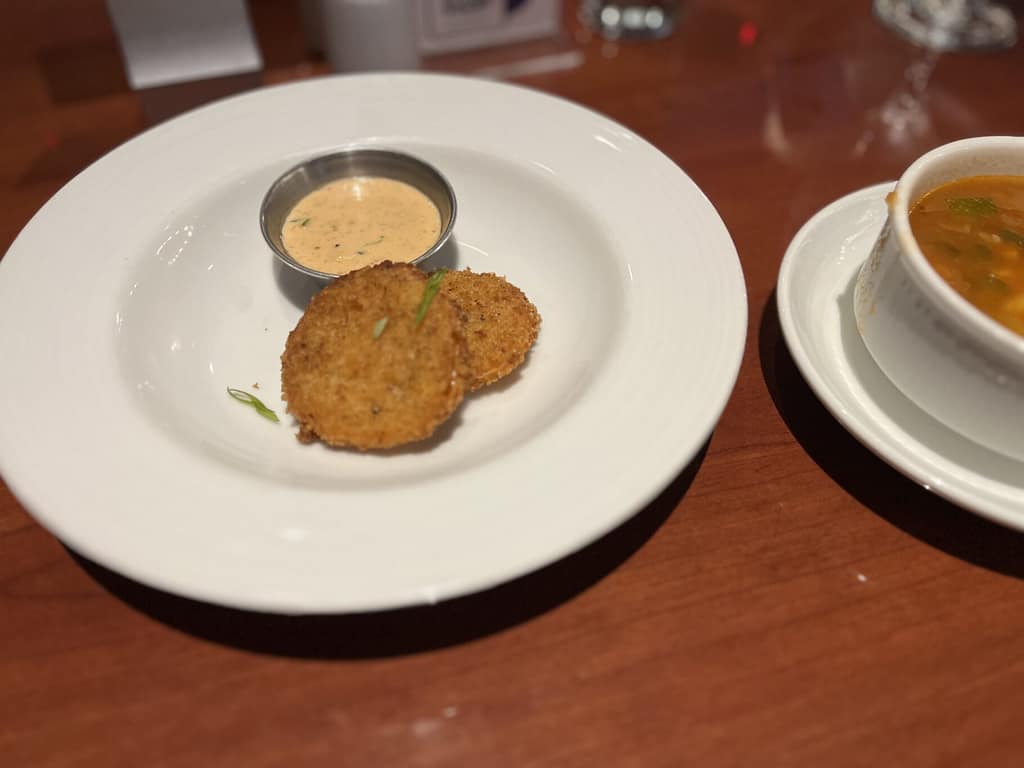 Emeril’s Fried Tomatos on Carnival Legend