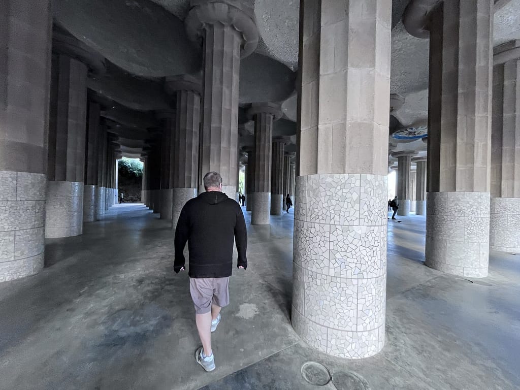 Park Güell In Barcelona, Spain