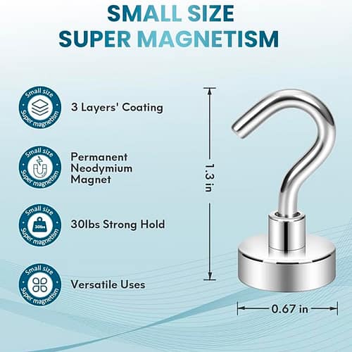 Magnetic Hooks for Cruise Cabins