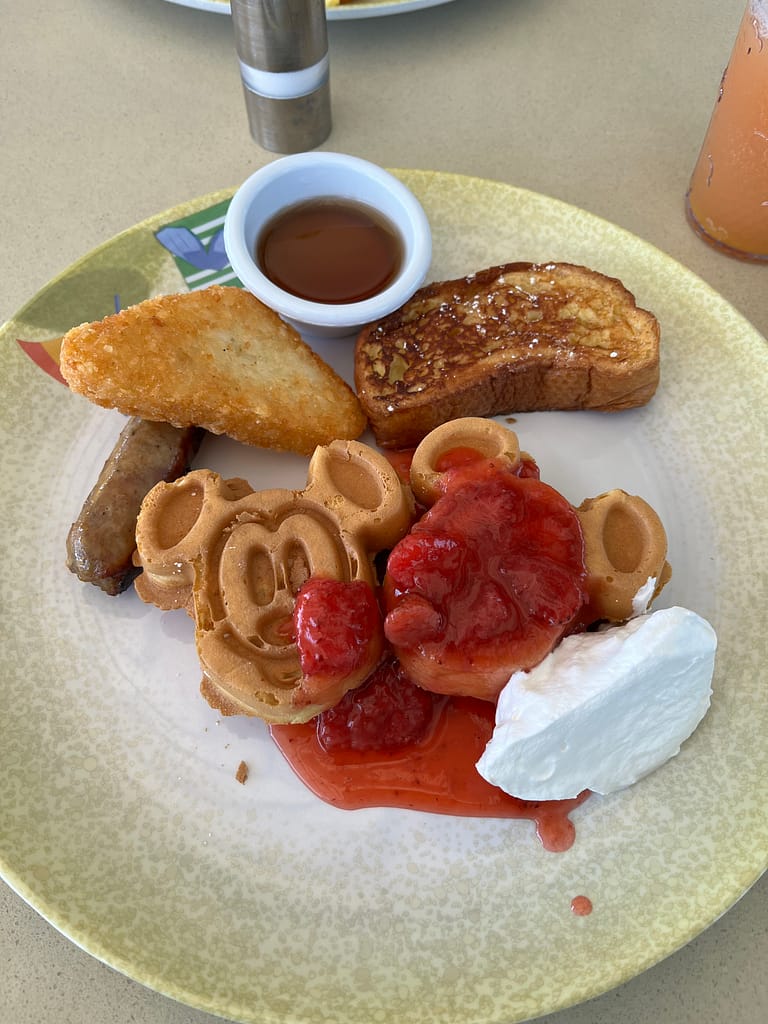 Disney Magic Mickey Waffles