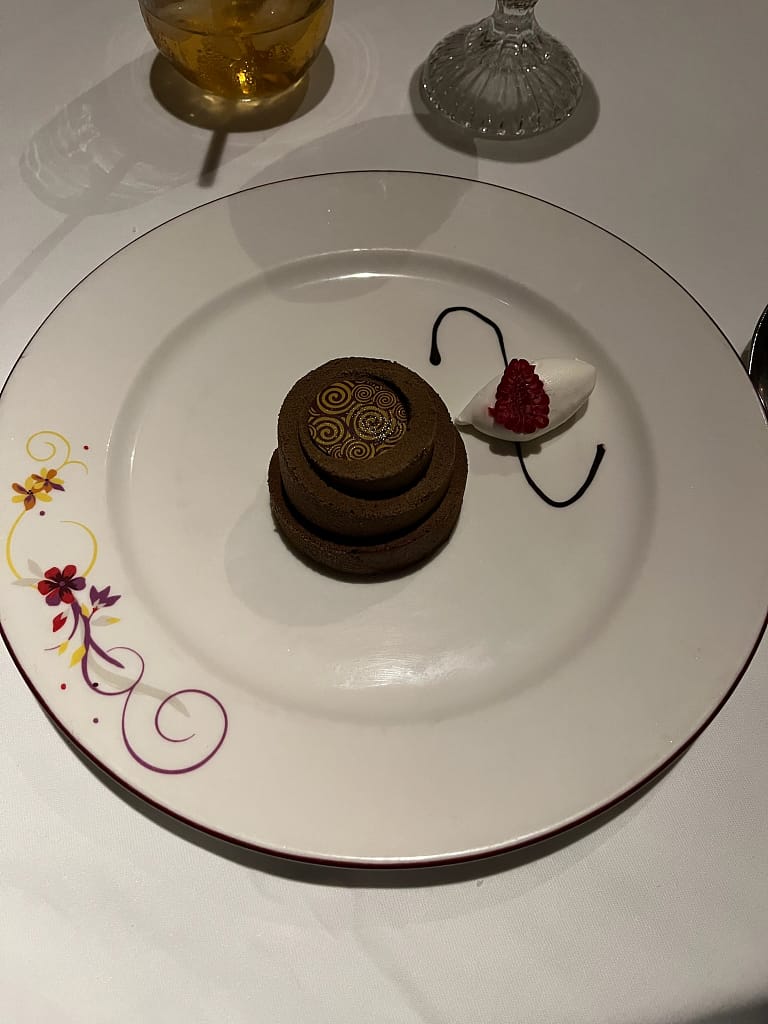 Chocolate Cherry Tart at Rapunzel's