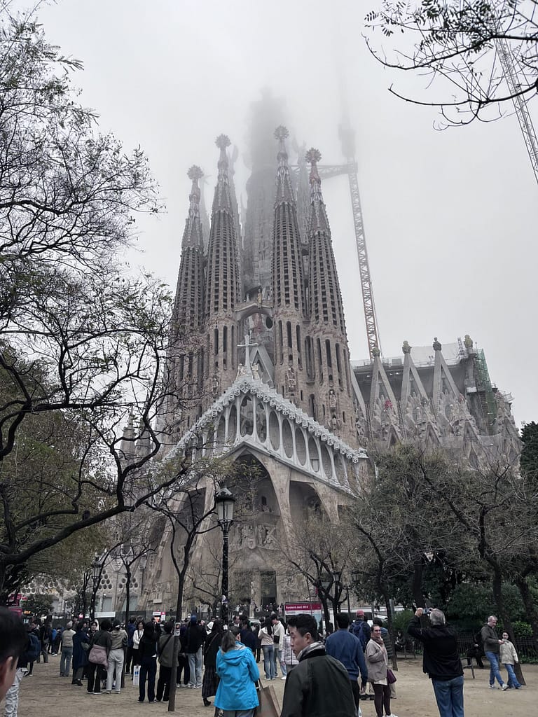 Sagrada Familia in Barcelona, Spain