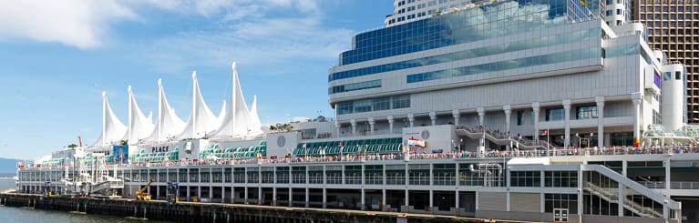 Canada Place cruise terminal in Vancouver