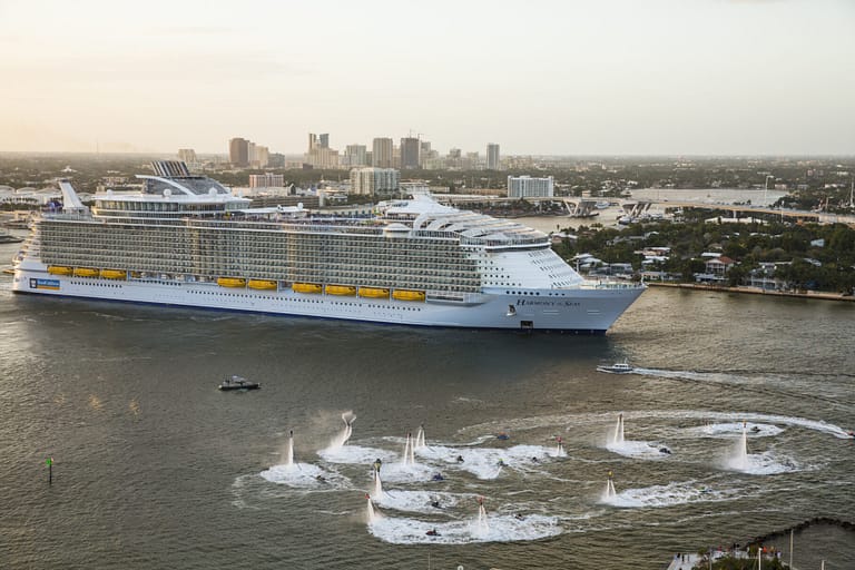 Unexpected Downpour on Harmony of the Seas