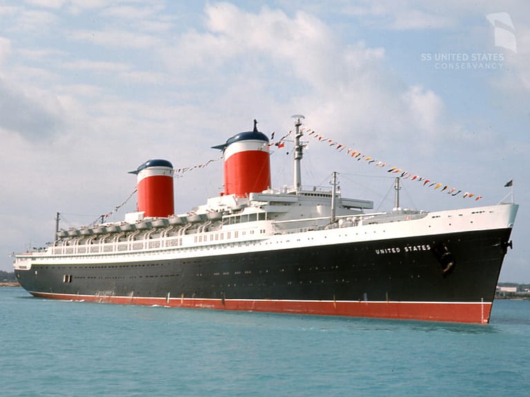 Historic photo of the SS United States