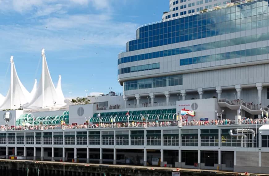 Canada Place cruise terminal in Vancouver
