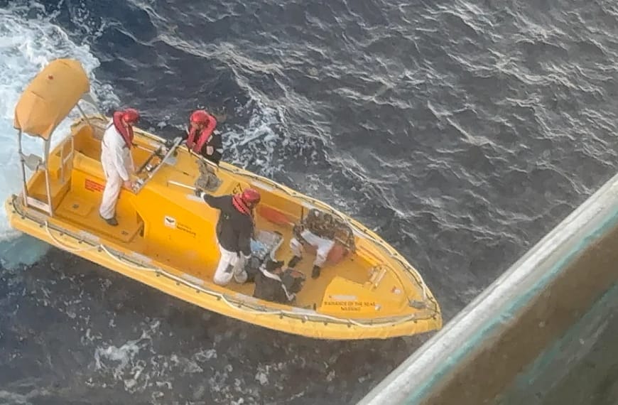 Radiance of the Seas Executes Dramatic Rescue Near Cuba