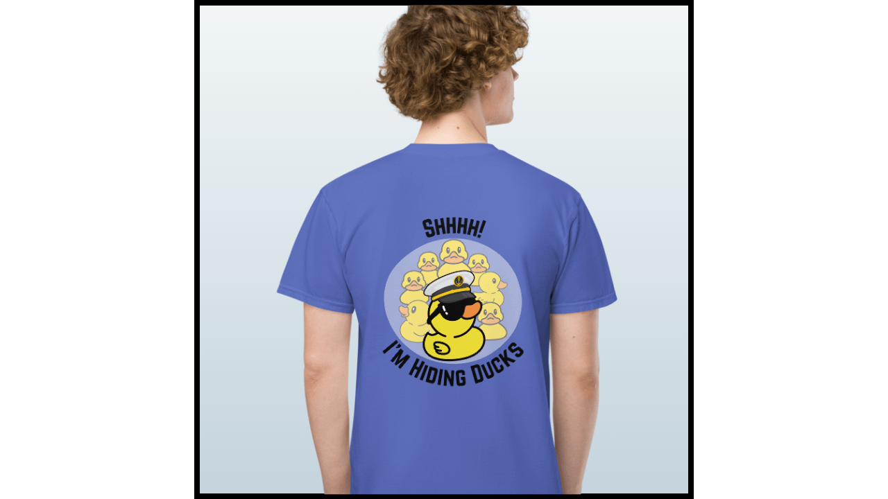 Duck Hiding T Shirt