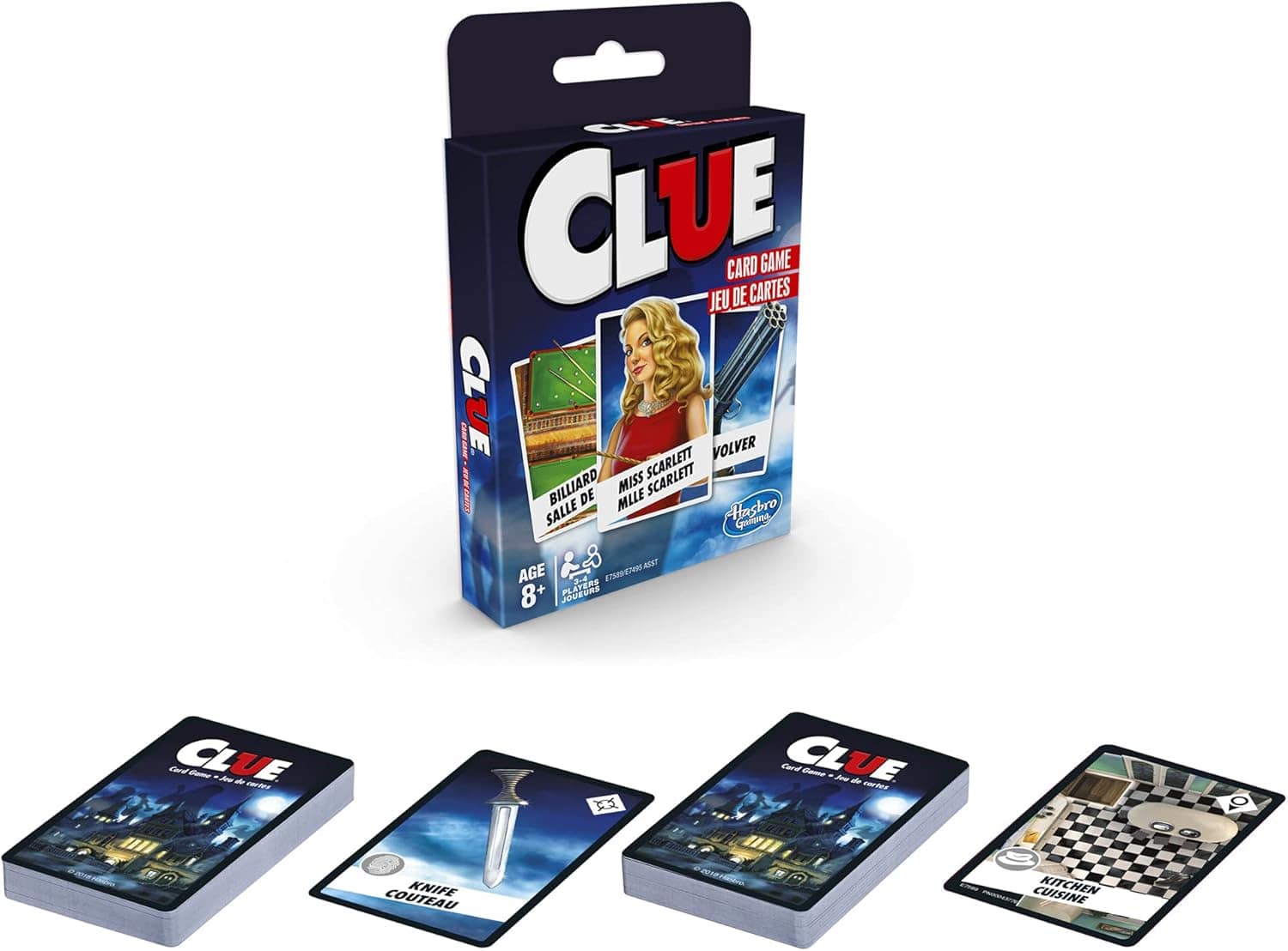 Clue Card Game